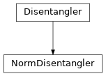 Inheritance diagram of tenpy.algorithms.purification_tebd.NormDisentangler