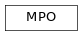 Inheritance diagram of tenpy.networks.mpo.MPO